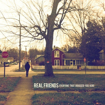 Real Friends – Everyone That Dragged You Here (Half Red/Half Pink) - (USED)