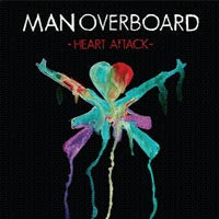 Man Overboard – Heart Attack (Red & Gold Starburst) - (USED)