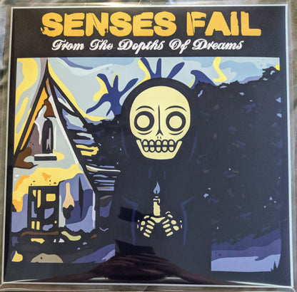 Senses Fail – From The Depths Of Dreams (Cyan/Bone With White Splatter) - (USED)