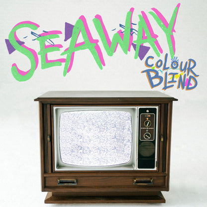 Seaway – Colour Blind (Green/Purple with Hot Pink Splatter) - (USED)