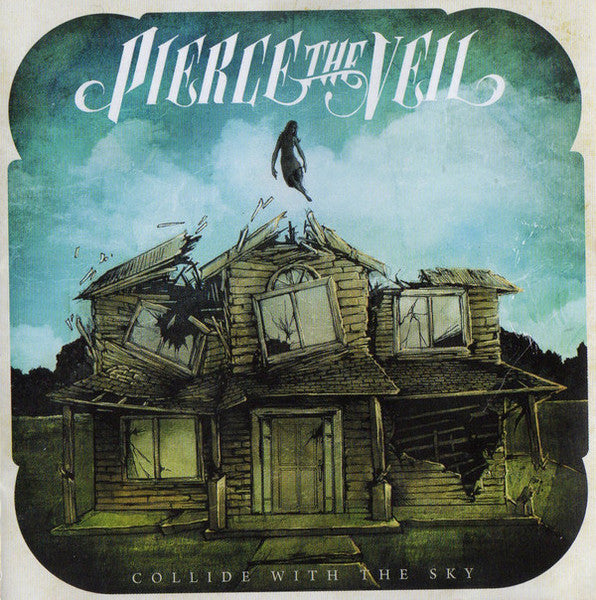 Pierce The Veil - Collide With The Sky (Aqua Blue & Bone) - (USED)