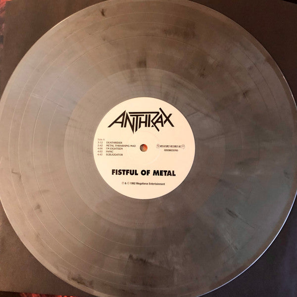 Anthrax - Fistful Of Metal (2021, US, Silver & Black Marble) [Pre-Owned]