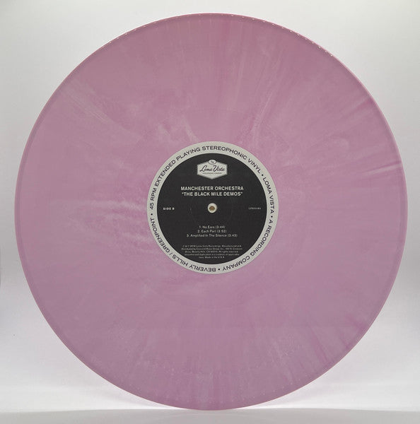 Manchester Orchestra – The Black Mile Demos (Pink Marble) - (USED)