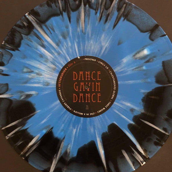 Dance Gavin Dance - Afterburner (Cyan and Black w/ White Splatter) - (USED)