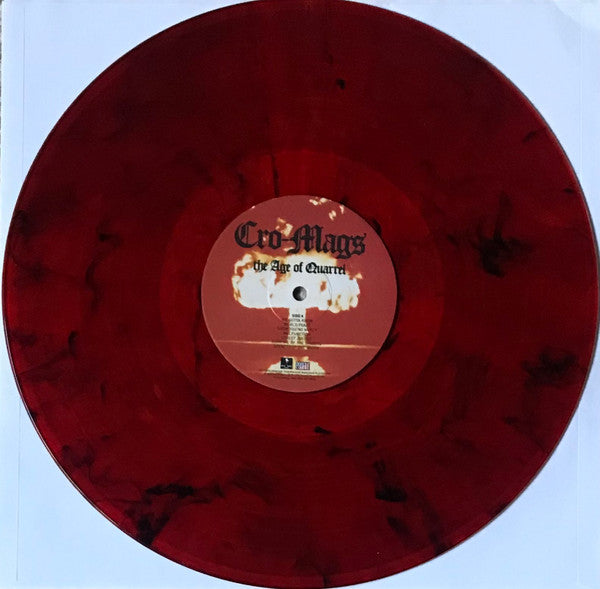 Cro-Mags – The Age Of Quarrel (Red & Black Splatter  - (USED)