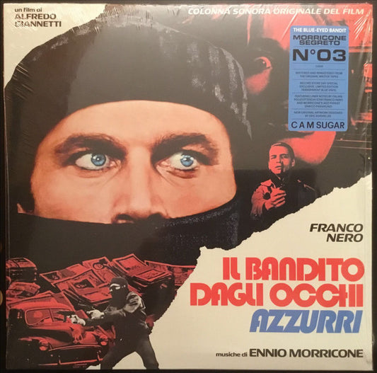 Ennio Morricone – (Colonna Sonora Originale Del Film) Il Bandito Dagli Occhi Azzurri (Blue Trans)- (USED)