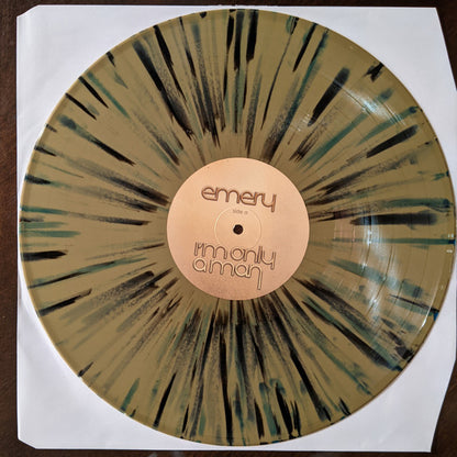 Emery – I'm Only A Man (Gold w/Black & Blue Splatter) - (USED)