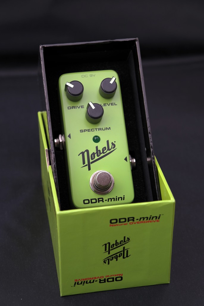 Nobels ODR-mini GREEN Natural OVERDRIVE mini effect pedal