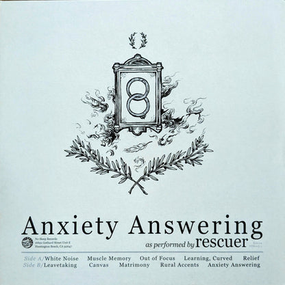 Rescuer – Anxiety Answering (Olive / Cream Haze) - (USED)