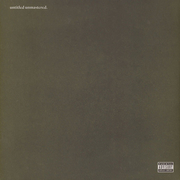 Kendrick Lamar - Untitled Unmastered.- (USED)