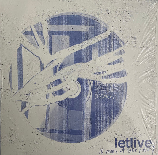 Letlive - 10 Years Of Fake History (Clear w/ Blue Whirlpool) - (USED)