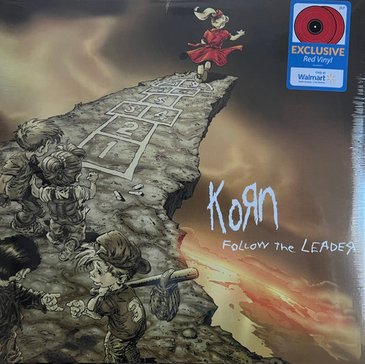 Korn - Follow The Leader (2022, US, Red Translucent) [Pre-Owned]