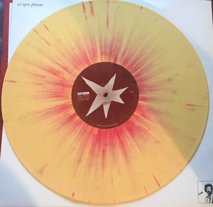 Citizen - As You Please (Mustard w/ Red Splatter)