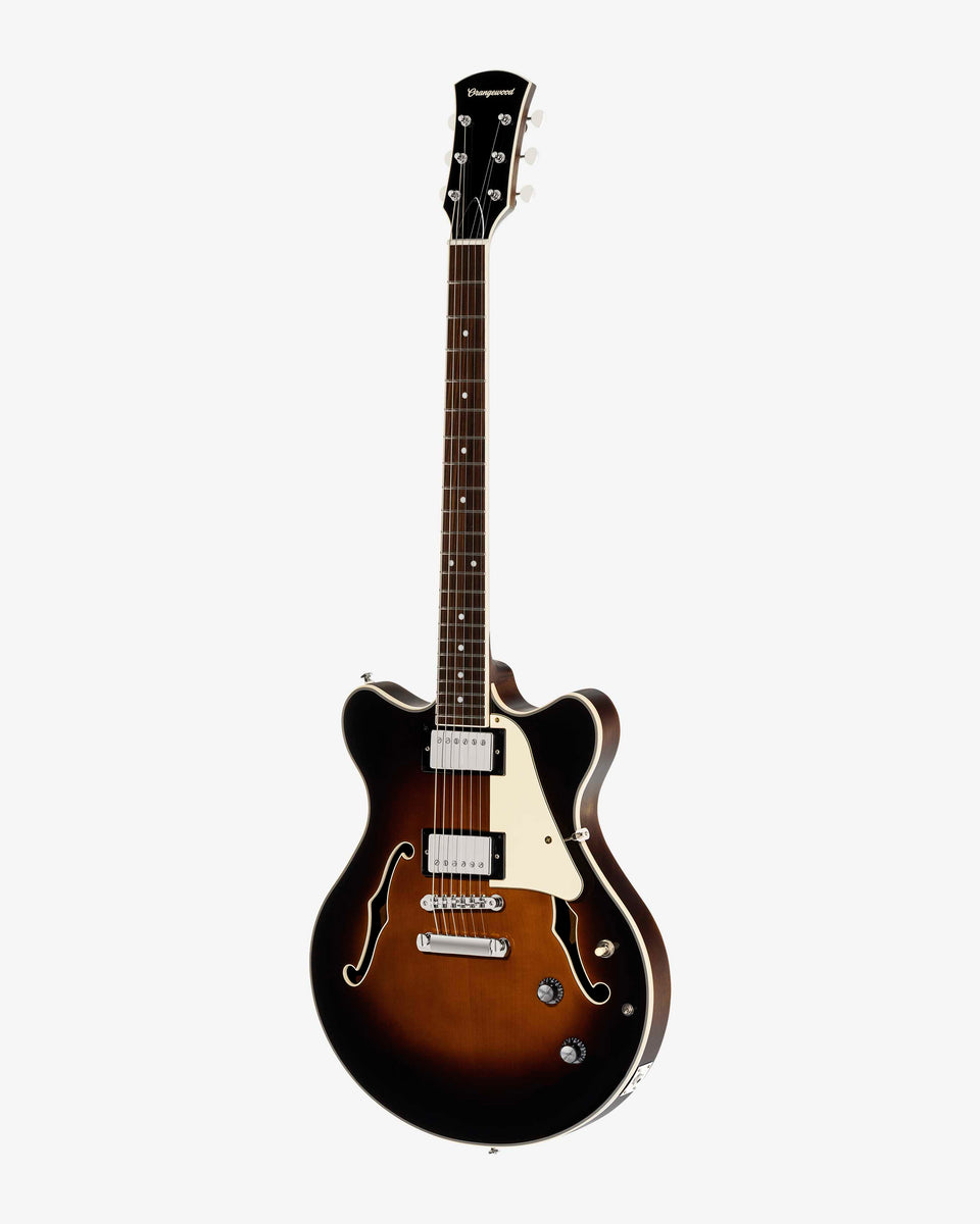 Orangewood Clementine Semi Hollow Double Cutaway Electric Guitar - Americano