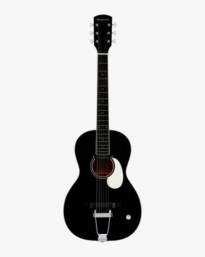 Orangewood Guitars Juniper Live Rubber Bridge Acoustic Electric Guitar Black Satin