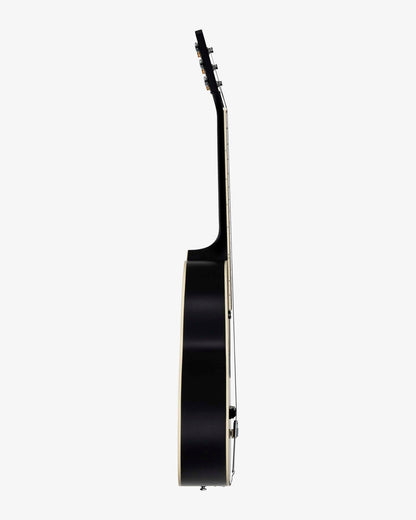 Orangewood Guitars Juniper Live Rubber Bridge Acoustic Electric Guitar Black Satin