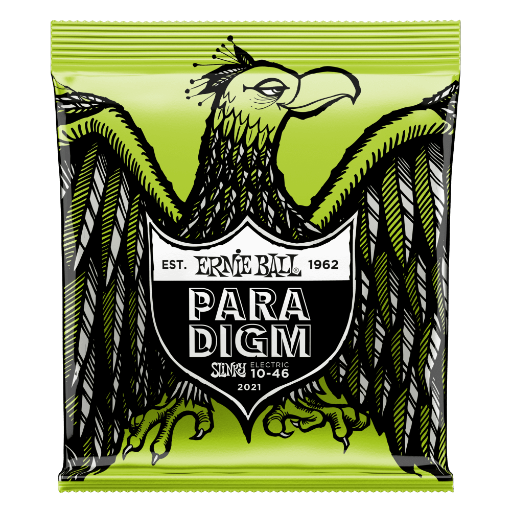 Regular Slinky Paradigm Electric Guitar Strings 10-46 Gauge