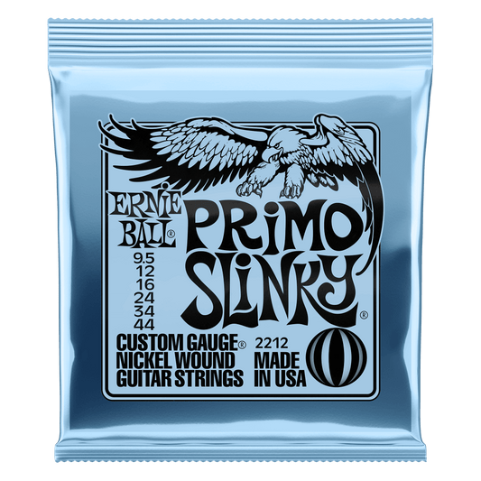 Primo Slinky Nickel Wound Electric Guitar Strings – 9.5-44 Gauge