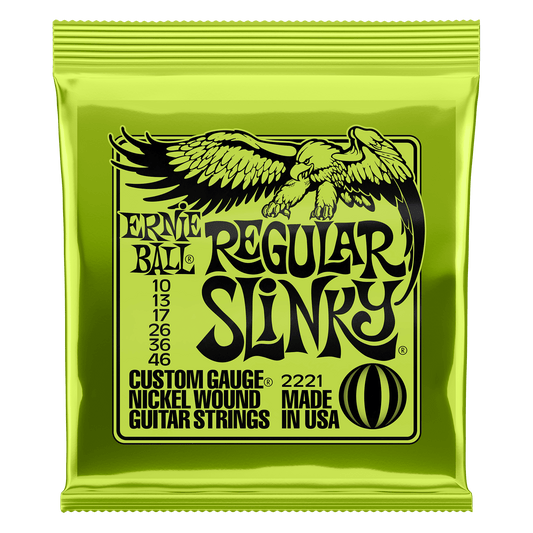 Regular Slinky Nickel Wound Electric Guitar Strings – 10-46 Gauge