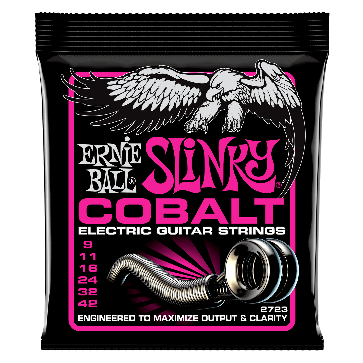 Super Slinky Cobalt Electric Guitar Strings – 9-42 Gauge