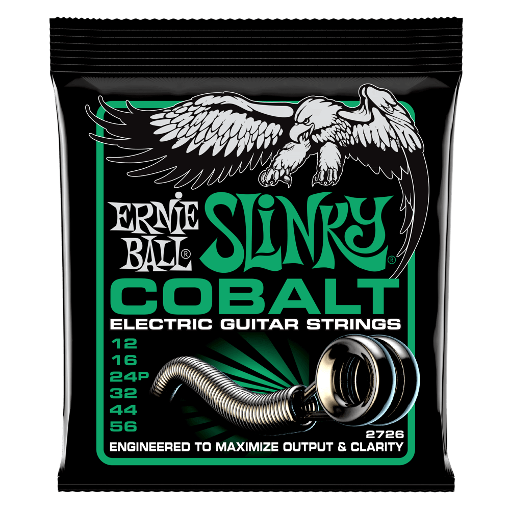 Erne Ball Not Even Slinky Cobalt Electric Guitar Strings 12-56 Gauge