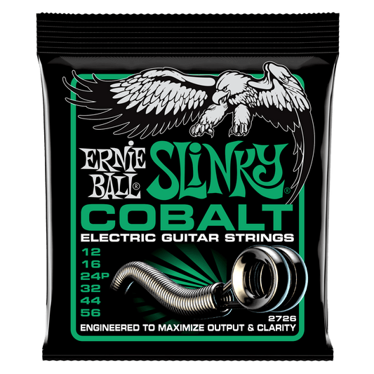 Erne Ball Not Even Slinky Cobalt Electric Guitar Strings 12-56 Gauge