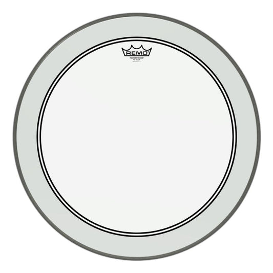 Remo - P3-1322-C2 Powerstroke P3 Clear Bass Drumhead. 22"