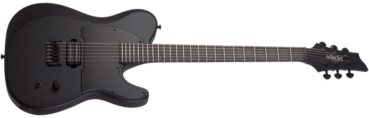 Schecter PT Black Ops Satin Black Open Pore Electric Guitar