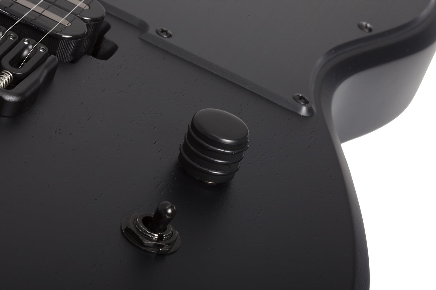Schecter PT Black Ops Satin Black Open Pore Electric Guitar