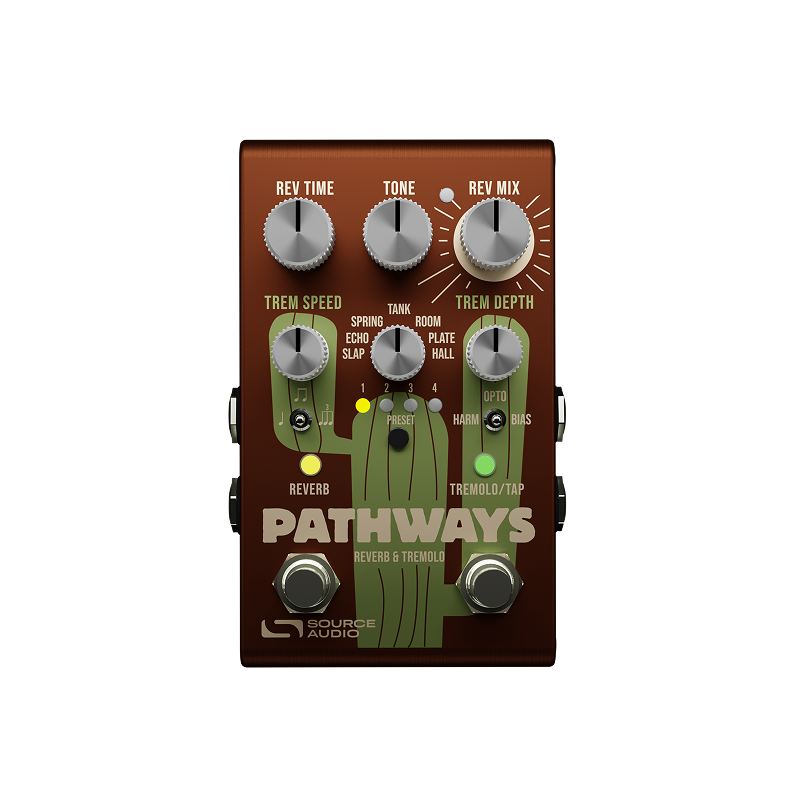 Source Audio Pathways Reverb and Tremelo