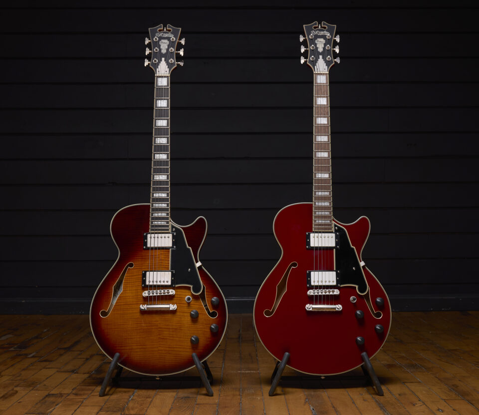 D'Angelico Premier SS - Brown Burst w/Gig Bag