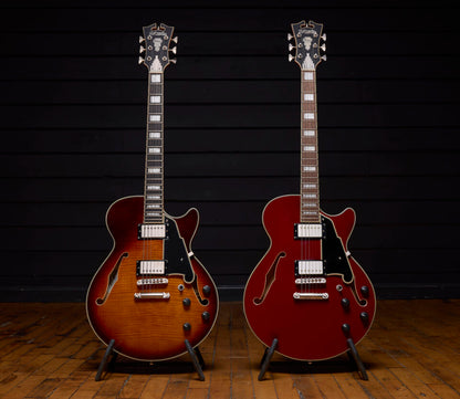 D'Angelico Premier SS - Brown Burst w/Gig Bag