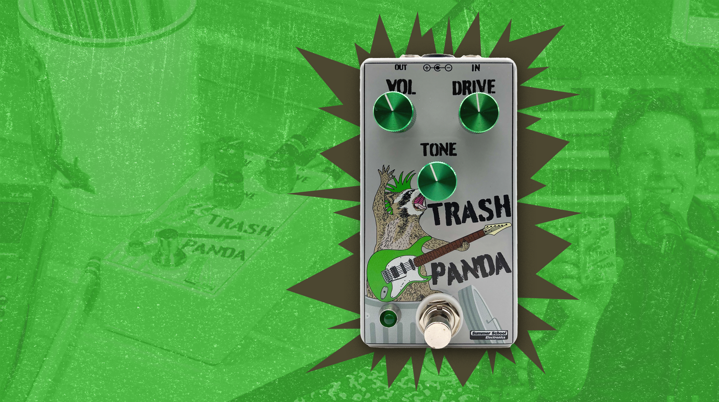 Summer School Electronics Trash Panda Distortion