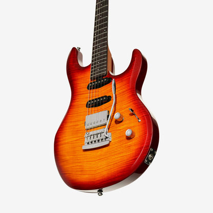 Sterling  Luke HSS ST-LK100HSS-HCB-R2-C Steve Lukather Signature Heritage Cherry Burst