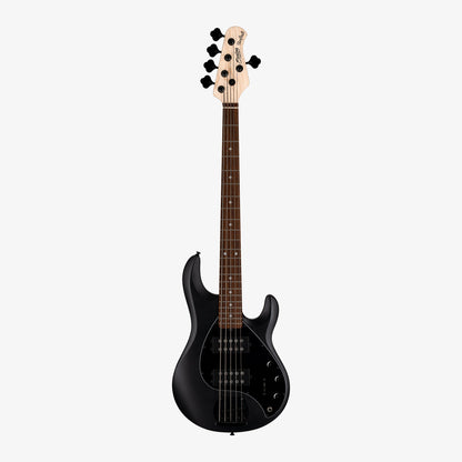 Sterling StingRay5 HH Electric 5 String Bass in Stealth Black