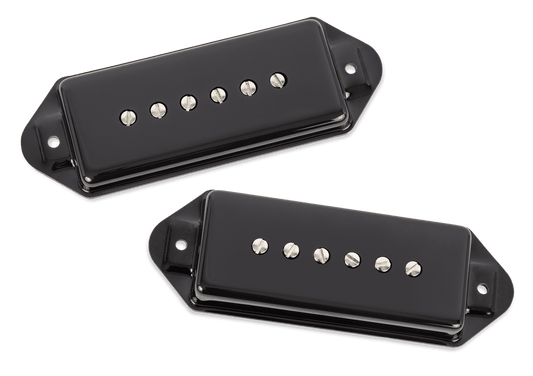 Seymour Duncan Set, P90 Silencer Dog Ear Vntg Blk