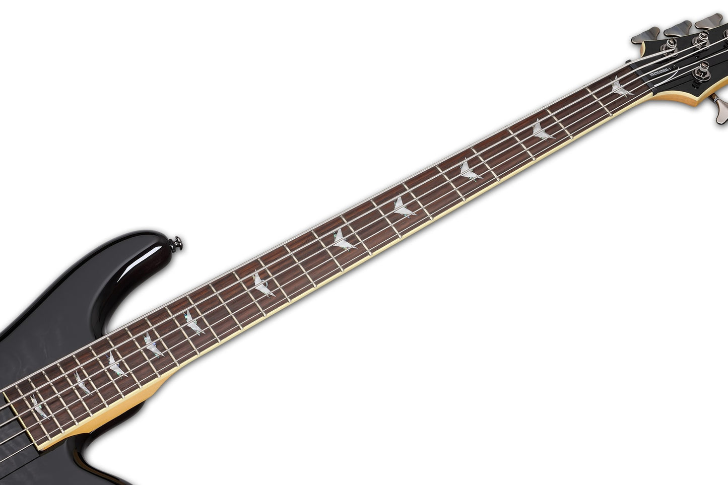 Schecter 2504 Stiletto Extreme-5 Electric Bass See-Thru Black (STBLK)