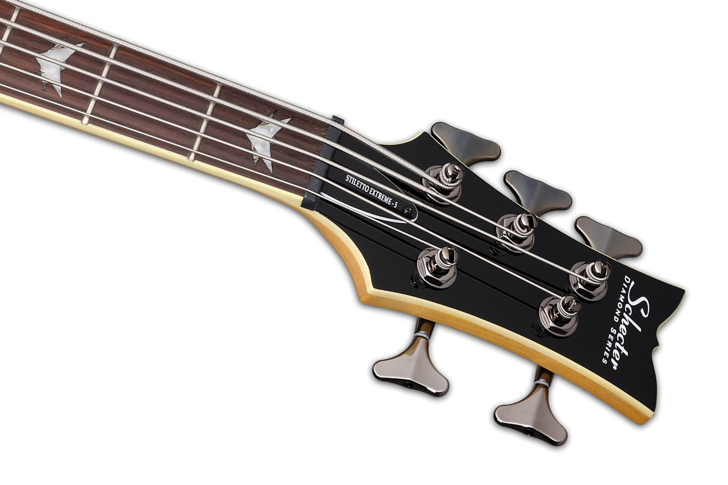 Schecter 2504 Stiletto Extreme-5 Electric Bass See-Thru Black (STBLK)