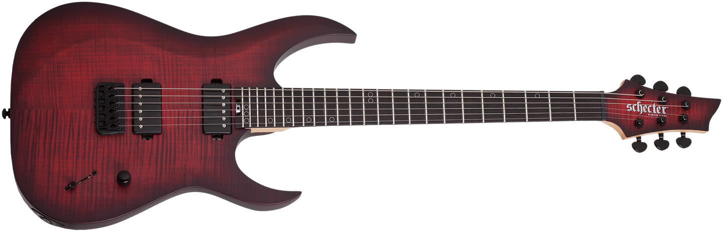 Schecter Sunset-6 Extreme Scarlet Burst