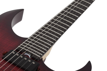 Schecter Sunset-6 Extreme Scarlet Burst