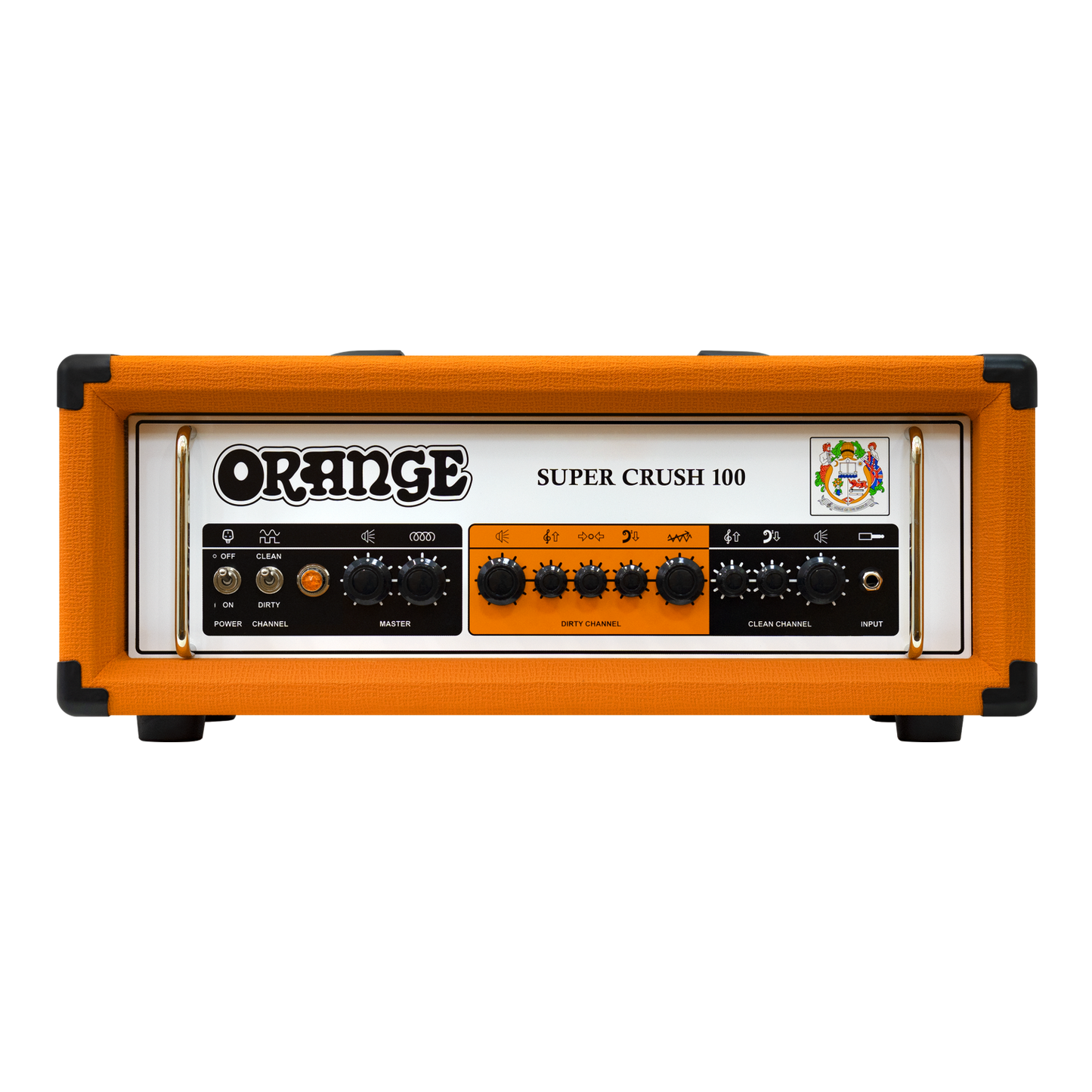 Orange Amps - SUPER-CRUSH-100-H - 100Watt Solid State guitar amp head