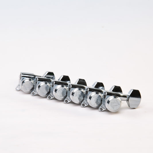 True-Lok Mini Locking Tuners - 6-in-line (Chrome)