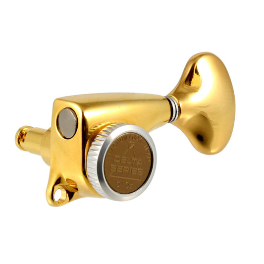 TK-7247 GOTOH 510-MGT DELTA 3X3 LOCKING TUNERS - Gold