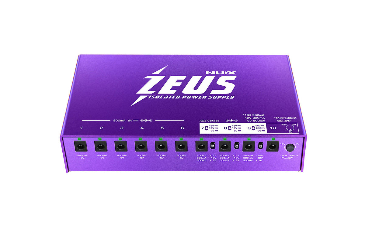 NUX Zeus 10 Port Isolated Power Supply