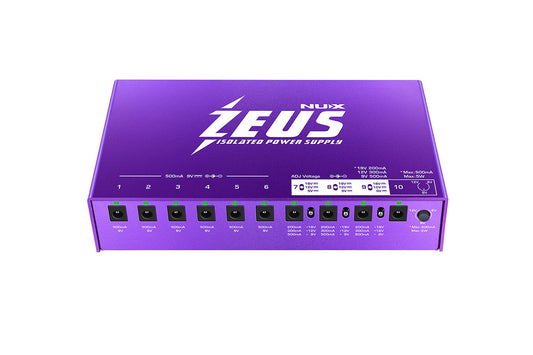 NUX Zeus 10 Port Isolated Power Supply