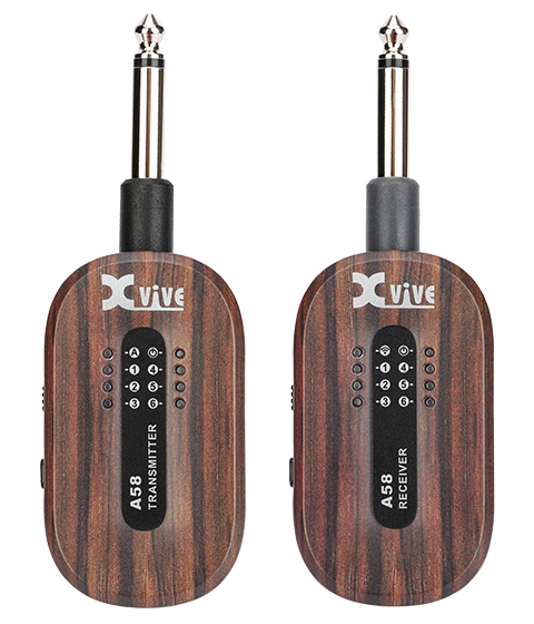 Xvive A58 Comlete Guitar Wireless System - Rosewood