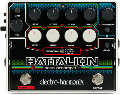 EHX Battalion Bass Preamp & DI