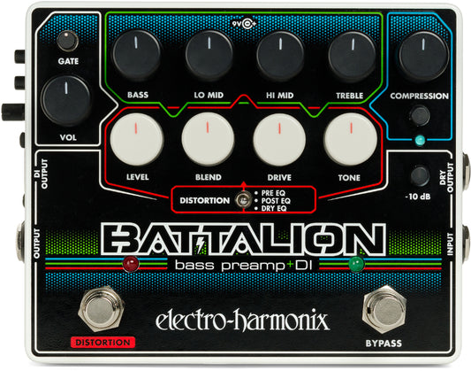 EHX Battalion Bass Preamp & DI