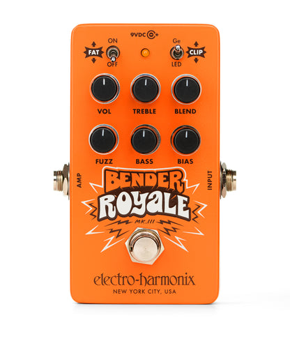 EHX Bender Royale Fuzz, Orange Chassis
