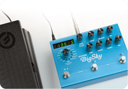 Strymon BigSky Reverberator Multi-reverb effect pedal